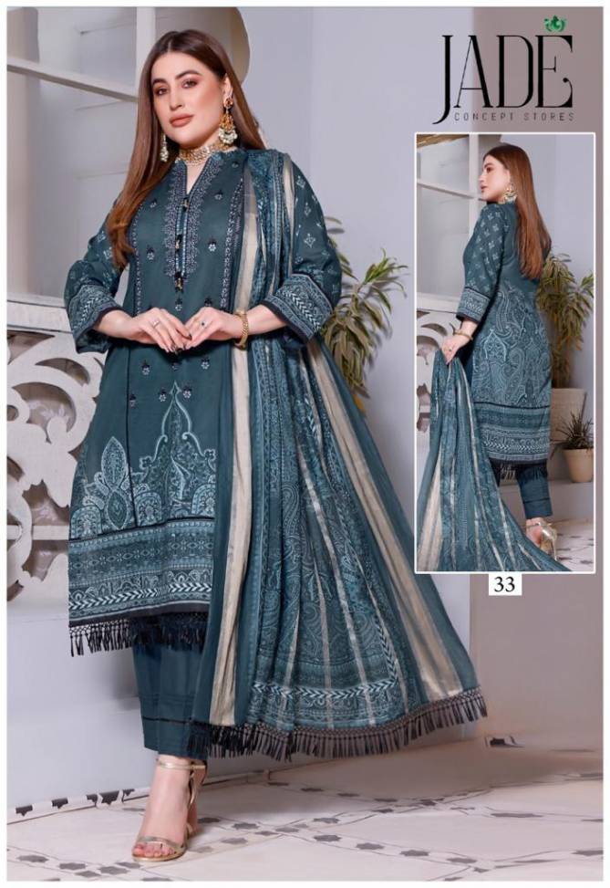 Jade Firdous Urbane 4 Karachi Cotton Printed Casual Wear Dress Material Collection